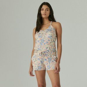 Lucky Brand Crochet Tank Short Sleep Set- NWT